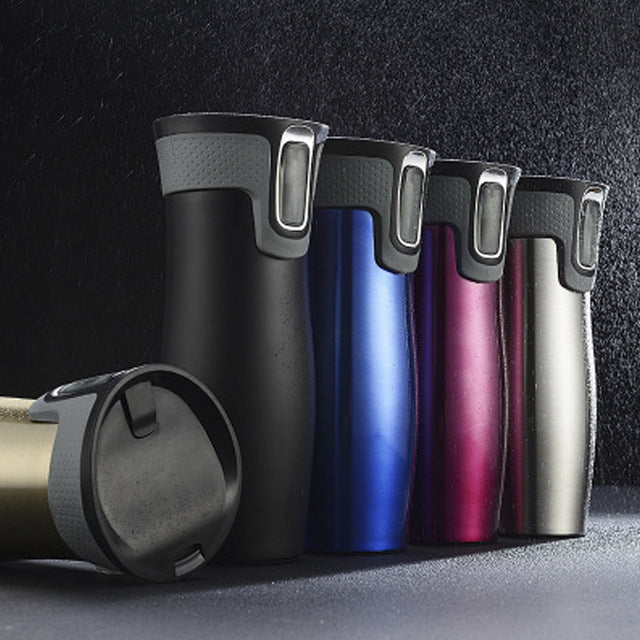 Vacuum Insulated Stainless Steel Travel Mug - 320g Thermal Water Bottle