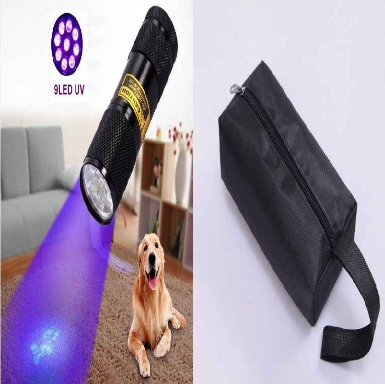 UV Flashlight - 21 LED Blacklight Counterfeit Detector - Patriot Drop 24