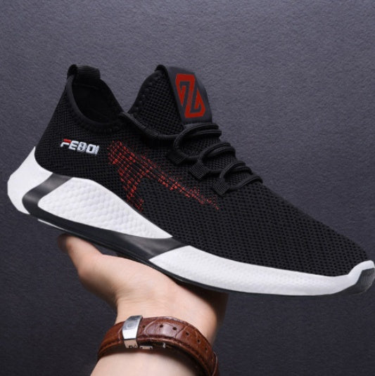 Men's Breathable Mesh Running Shoes - Lightweight Non-Slip Athletic Sneakers