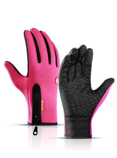 Winter Touchscreen Gloves - Waterproof Fleece-Lined Sports Gloves