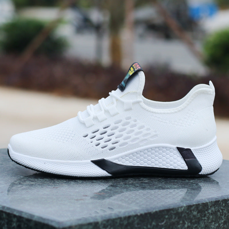 Men's Breathable Mesh Running Shoes - Lightweight Non-Slip Athletic Sneakers