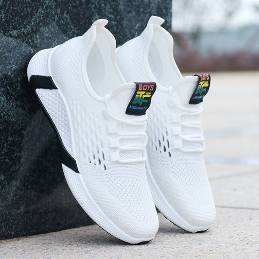 Men's Breathable Mesh Running Shoes - Lightweight Non-Slip Athletic Sneakers