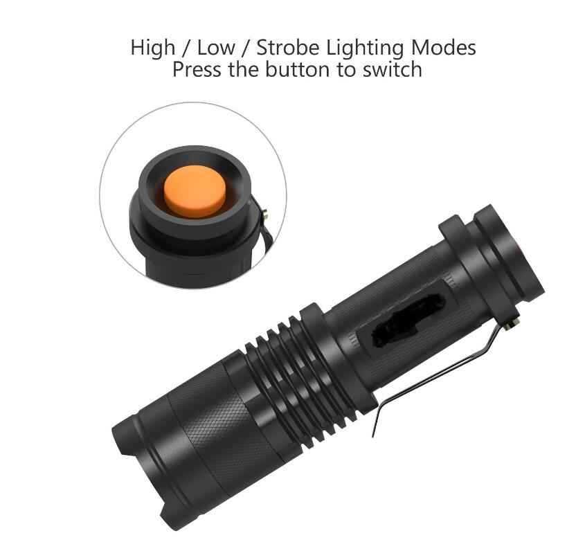 2000LM Military Tactical Flashlight