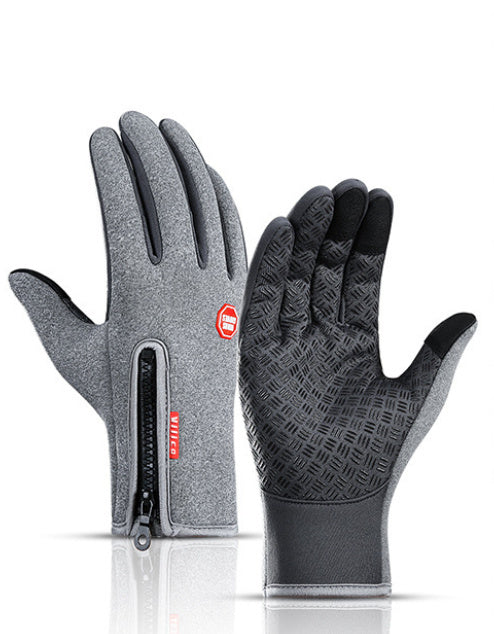 Winter Touchscreen Gloves - Waterproof Fleece-Lined Sports Gloves