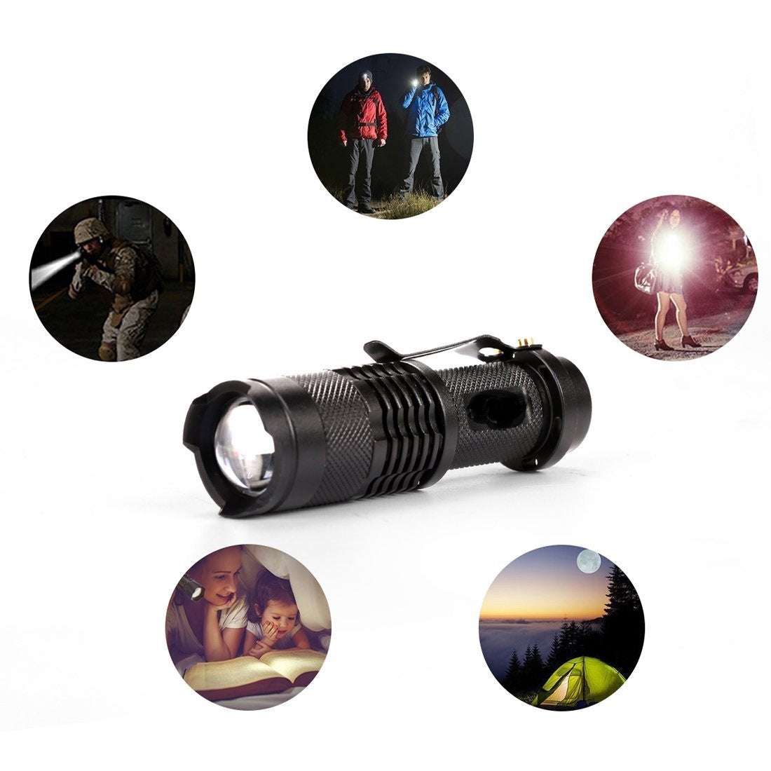 2000LM Military Tactical Flashlight