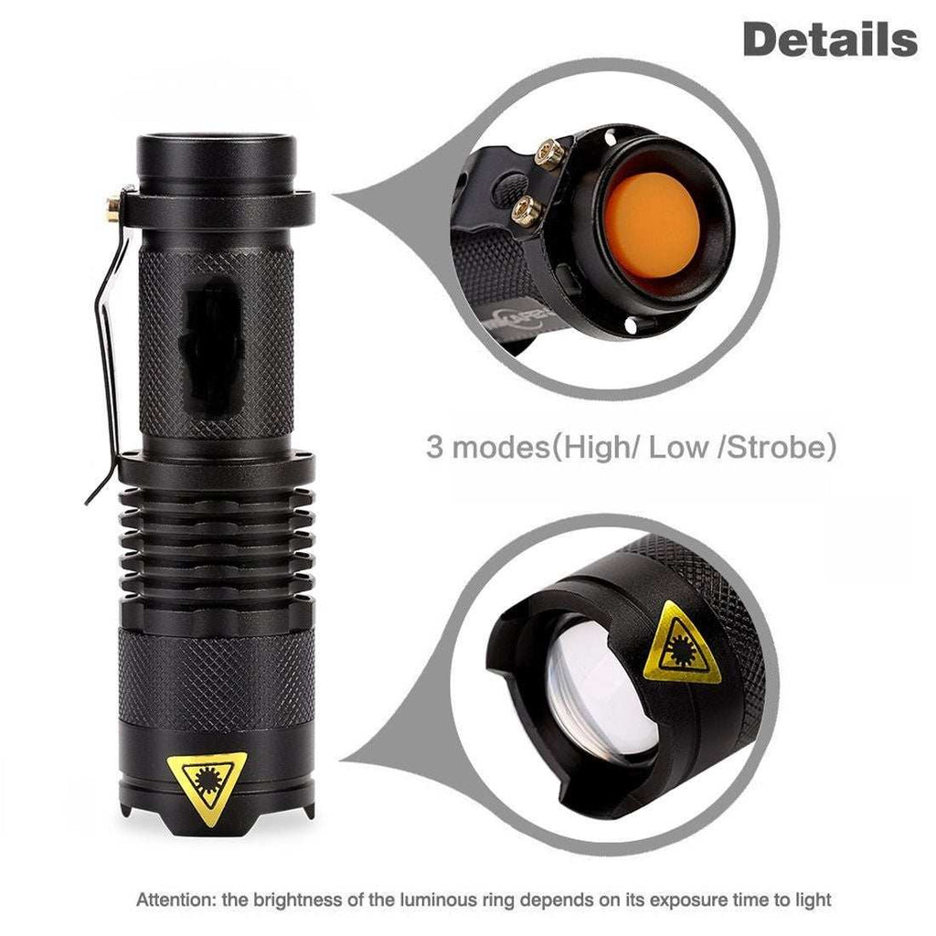2000LM Military Tactical Flashlight