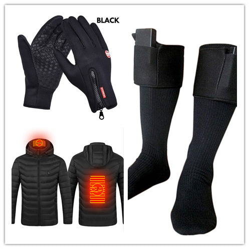 Winter Touchscreen Gloves - Waterproof Fleece-Lined Sports Gloves