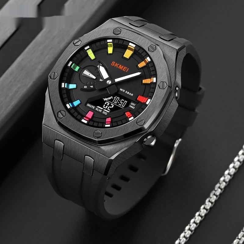 Multifunctional Sports Waterproof Luminous Electronic Watch - Patriot Drop 24