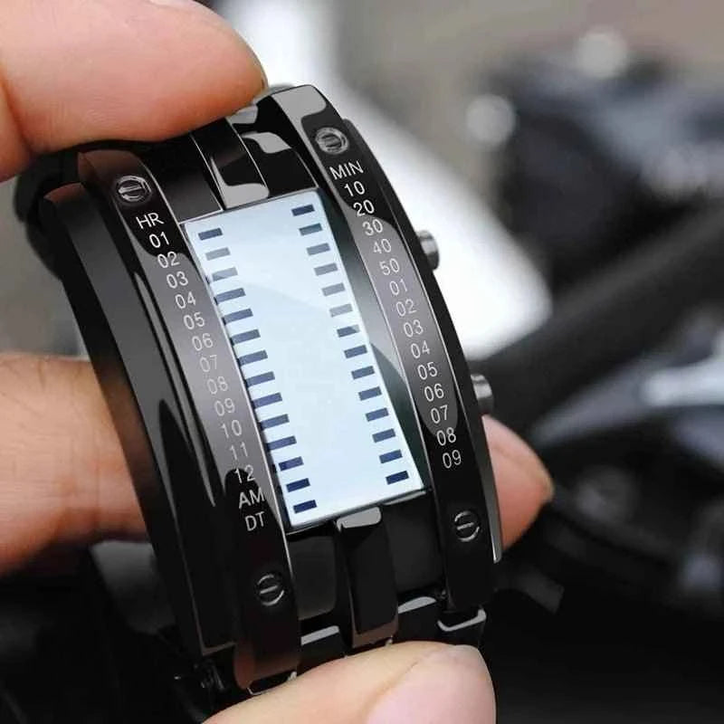 Watches Men  Digital LED Display 50M Waterproof Lover's Wrist watches