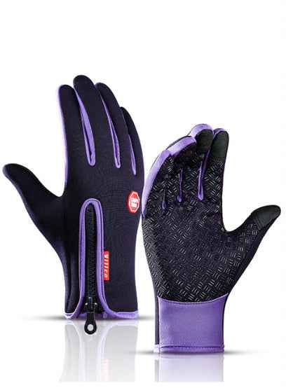 Winter Touchscreen Gloves - Waterproof Fleece - Lined Sports Gloves - Patriot Drop 24